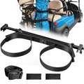 Universal Golf Cart Bag Holder Bracket for EZGO Club Car Yamaha 1in Square Tube Adjustable