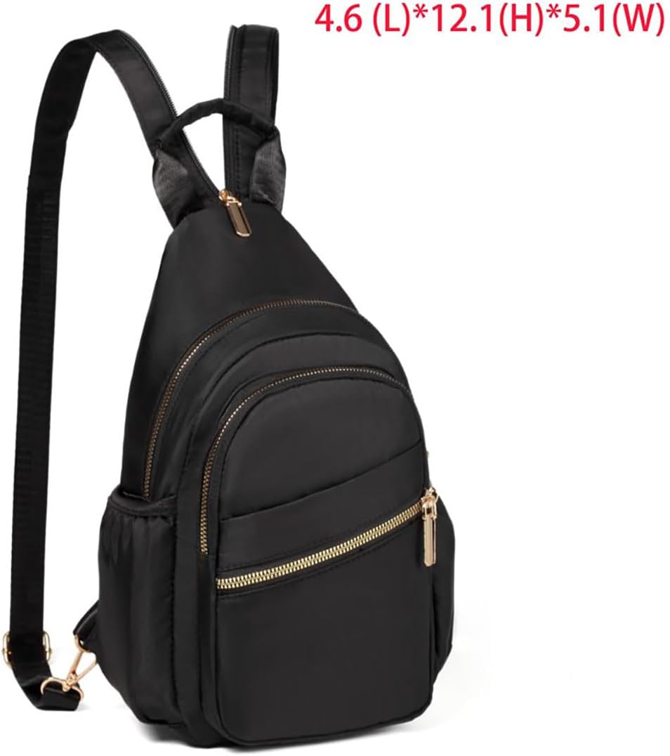 Xsecnua Crossbody Sling Bag - Mini Convertible Backpack for Women | Ideal Travel Daypack