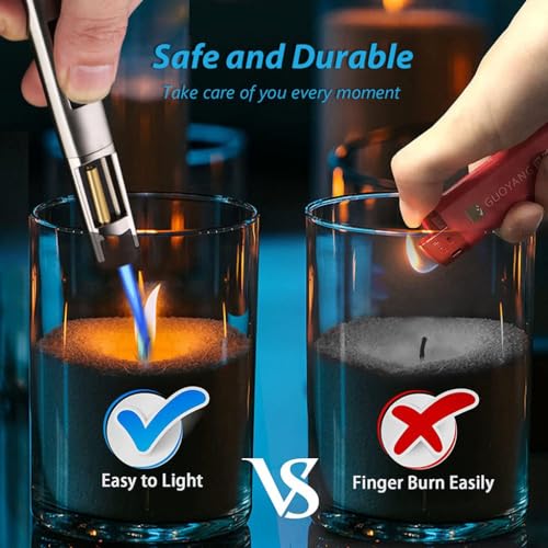 Honest Metal Refillable Lighter - Purple, Single Jet Flame, No Gas