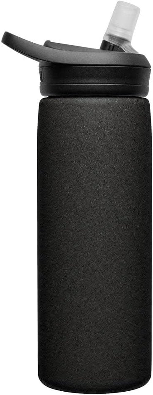 CamelBak Eddy+ Insulated Stainless Steel Water Bottle - 20oz Black with Bite Valve Straw