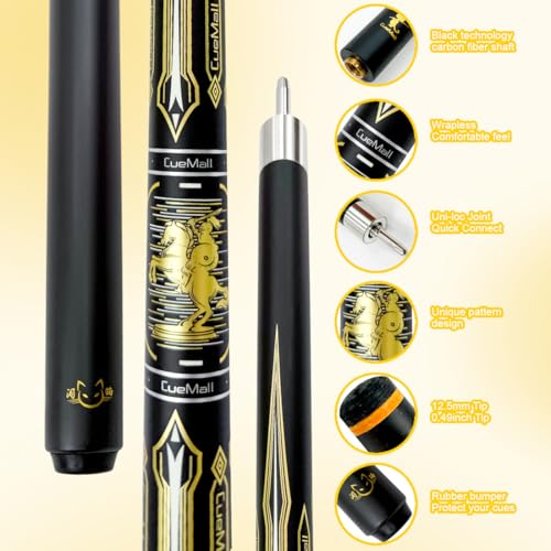 CueMall 58-Inch Fiberglass Billiard Pool Cue Stick - Variation of THIS listing