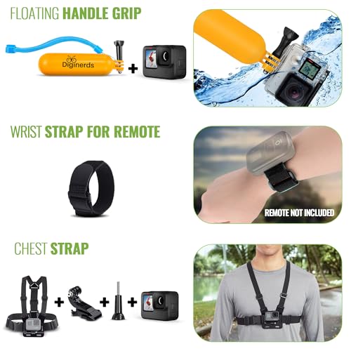 GoPro Hero Black 64GB Waterproof Action Camera 4K Ultra HD with Accessories
