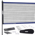 GSE Badminton Complete Set with Net, 2ft x 20ft, 4 Rackets & Carry Bag