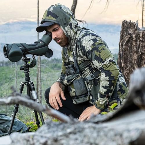 KUIU Gila LS Hoodie Large Verde UPF 50+ Cooling Quick-Dry Hunting Shirt