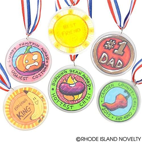 Design Your Own Award Medals - Customizable 24 Pack for Unique Recognition