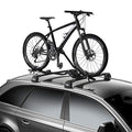 Universal Roof Bike Rack for Cars - Secure Mounting, Fits All Roof Racks