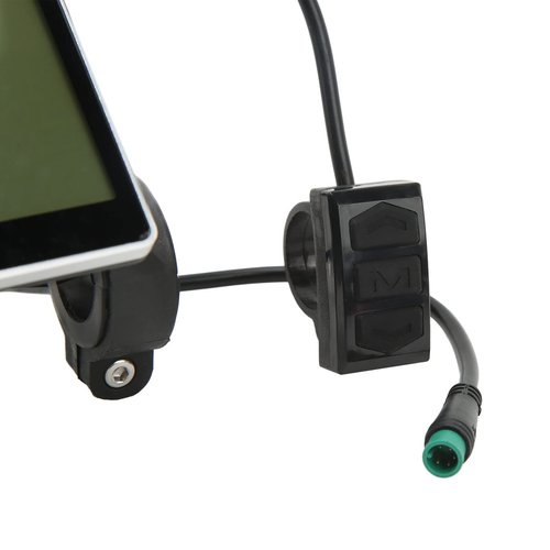 LCD Control Panel, Replacement 5 Pine Scooter LCD Display Meter Stable for 22 2mm Electric Bikes