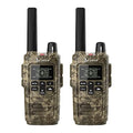 Cobra RX380 Walkie Talkies 2-Pack with Camo Variation, 40 Channels, Weather-Resistant