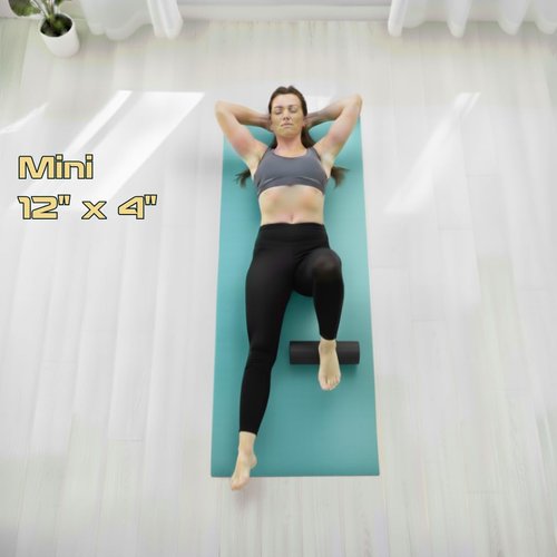 Fitizen Foam Roller - Deep Tissue Muscle Massage for Back Pain Relief | Firm Exercise Equipment for Home Gym