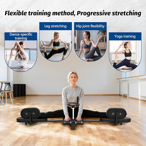 Heavy Duty Leg Stretcher Machine for Flexibility Training - 300LBS Capacity
