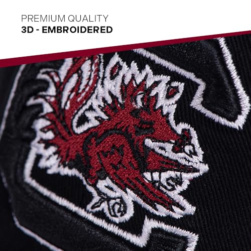 University of South Carolina Embroidered Baseball Hat Cap - Black