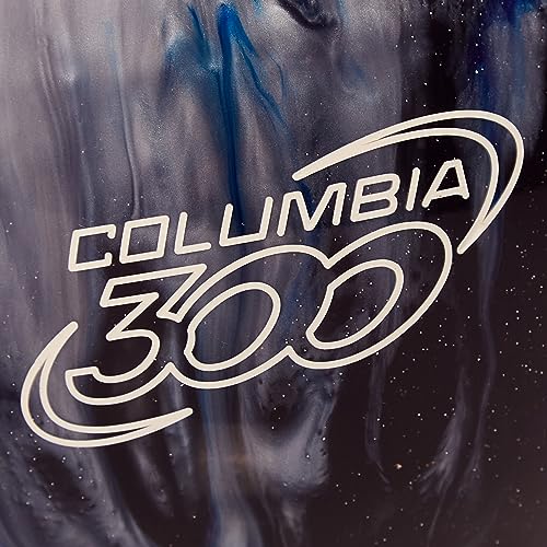 Columbia 300 White Dot Bowling Ball 14lbs - Blue Black Silver Variation