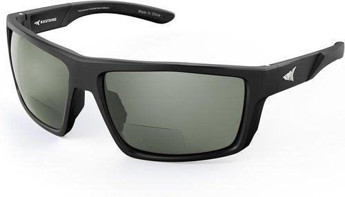 KastKing Waccamaw Polarized Bifocal Sunglasses - Sport Wrap-Around Readers with x1.5, x2.0, x2.5 Magnifications