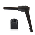 AQDD Exercise Bike Horizontal Seat Adjustment Lever and Square Nut Kit for Peloton Seat Lever Replacement Handle Parts