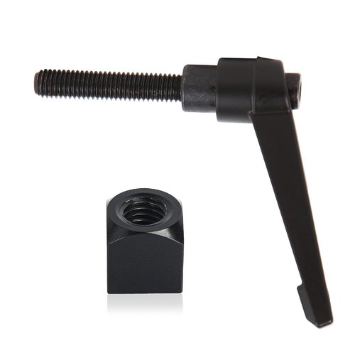 AQDD Exercise Bike Horizontal Seat Adjustment Lever and Square Nut Kit for Peloton Seat Lever Replacement Handle Parts