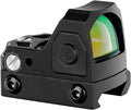 Ohhunt Red Dot Sight - 2 MOA Reticle with Mini Shake Awake Optics & 12 Brightness Levels