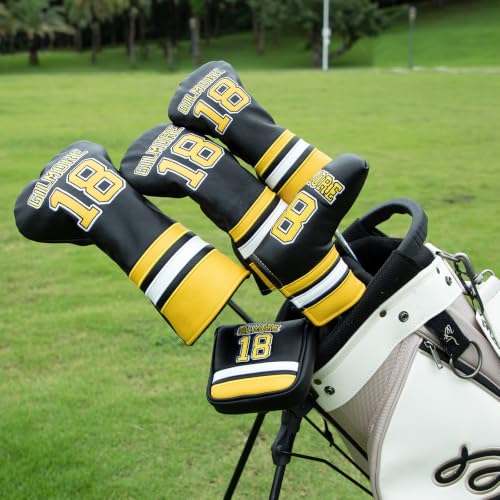 Golf Headcovers Happy Gilmore Driver & Putter Cover Set - For Hybrid 1pcs
