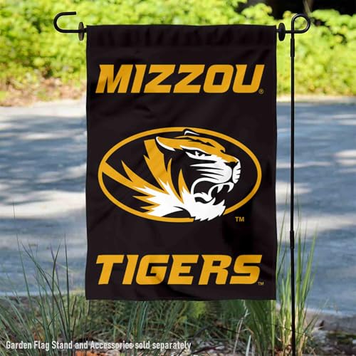 Missouri Tigers Garden Banner Flag 13x18 Inches with Pole Sleeve - Officially Licensed