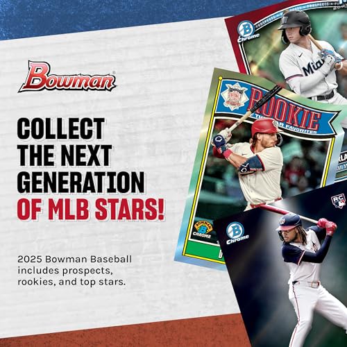 2025 Bowman Baseball Card Value Box | MLB Rookie & Prospect Set