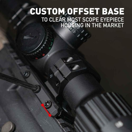 Monstrum Pro Series 7075 Aluminum Scope Mount - Durable, Lightweight Design for Precision Shooting