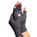 Heelbo Large Arthritis Compression Gloves for Pain Relief - Open-Finger, All-Day Comfort