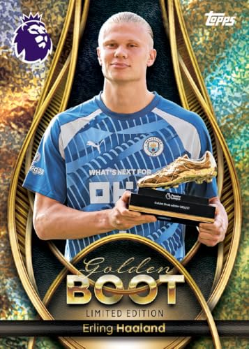 Premier League 2026 Golden Boot Trading Card Tin with 57 Collectible Cards