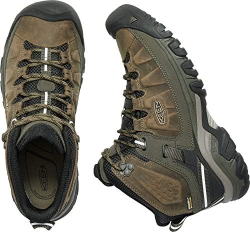 Men's Waterproof Hiking Boots - Targhee III Mid Bungee Cord Black - Size 11