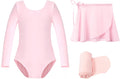 Stelle Ballet Leotards for Girls - Toddler Dance Dress Outfit with Skirt & Tights | Sizes Available