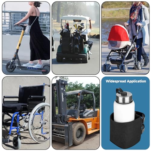 Universal Water Bottle Holder for Treadmills, Bikes & Golf Carts