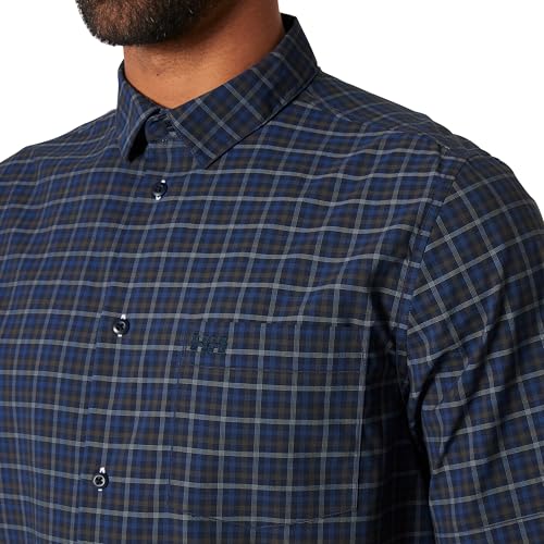 Helly Hansen Fjord QD Short Sleeve Shirt 2.0 Large Navy - Quick-Dry Sailing Top