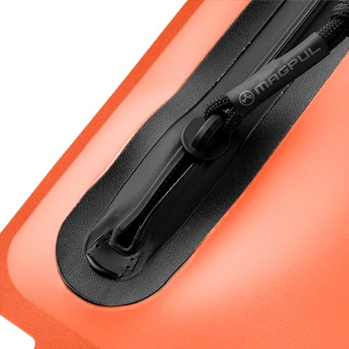 Magpul DAKA Waterproof Window Pouch Zippered Tactical Range Bag Large Orange