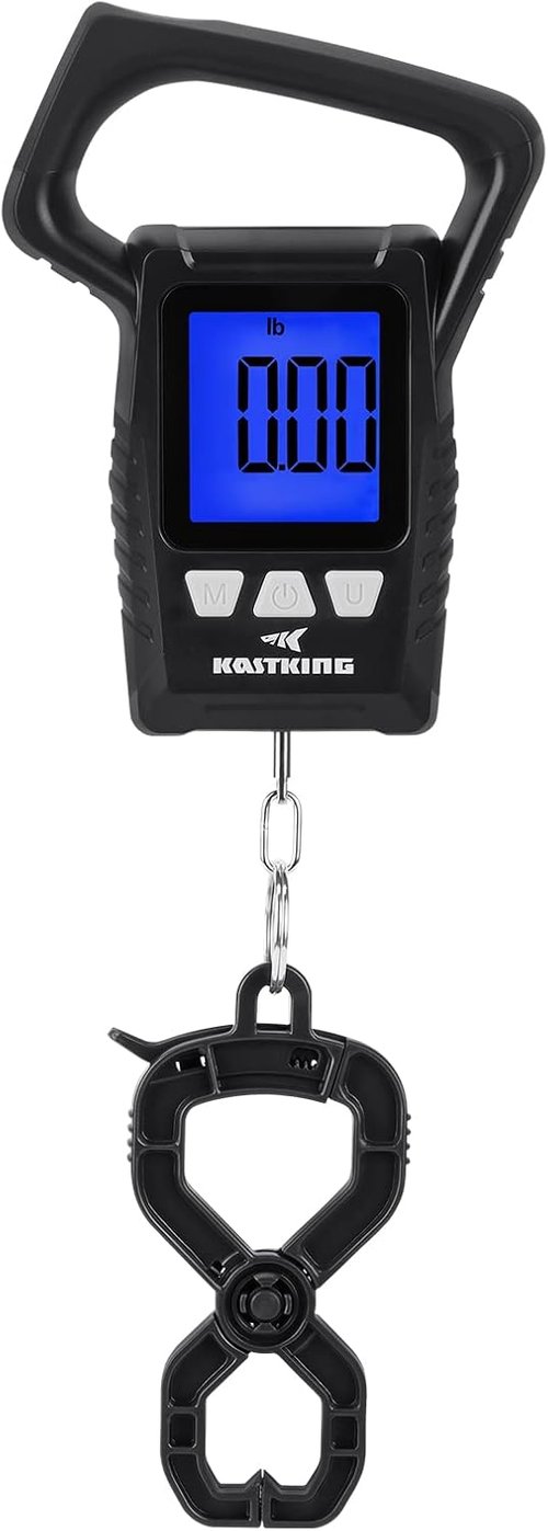 KastKing Fish Scale - Waterproof Digital Scale with 2.5” LCD Display | 110lb Capacity & Multi-Mode