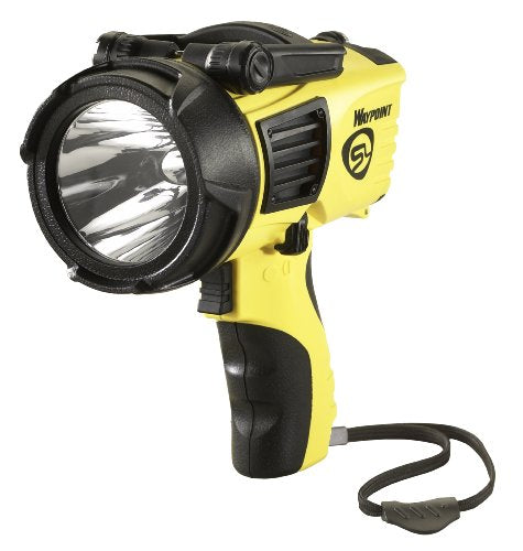 Long-Range 750 Lumen Spotlight with DC Power Cord and Mount - Yellow