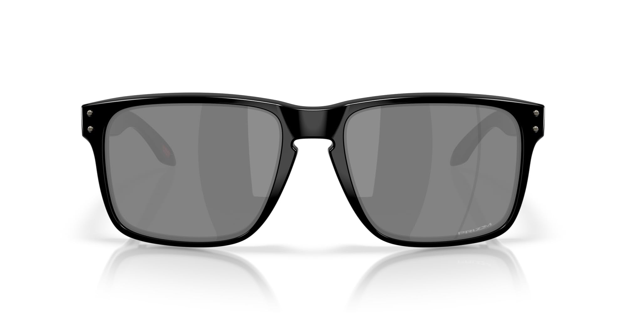 Oakley OO9487F Holbrook XXL Low Bridge Fit Sunglasses, Polished Black/Prizm Black, 61 mm