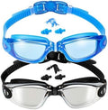 EverSport Swim Goggles Pack of 2 Swimming Goggles Anti Fog for Adult Men Women Youth Kids
