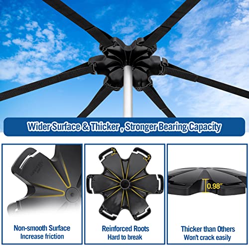 Affordura 2 Pack Extra Tall Boat Cover Support Poles 27-71in Tripod Base
