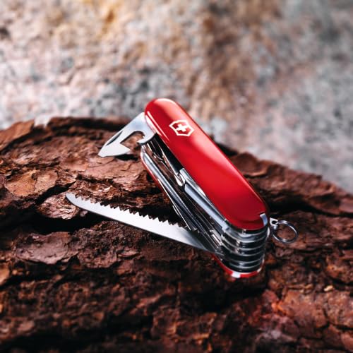 Victorinox Swiss Champ Red Swiss Army Knife with 33 Functions Pocket Multitool