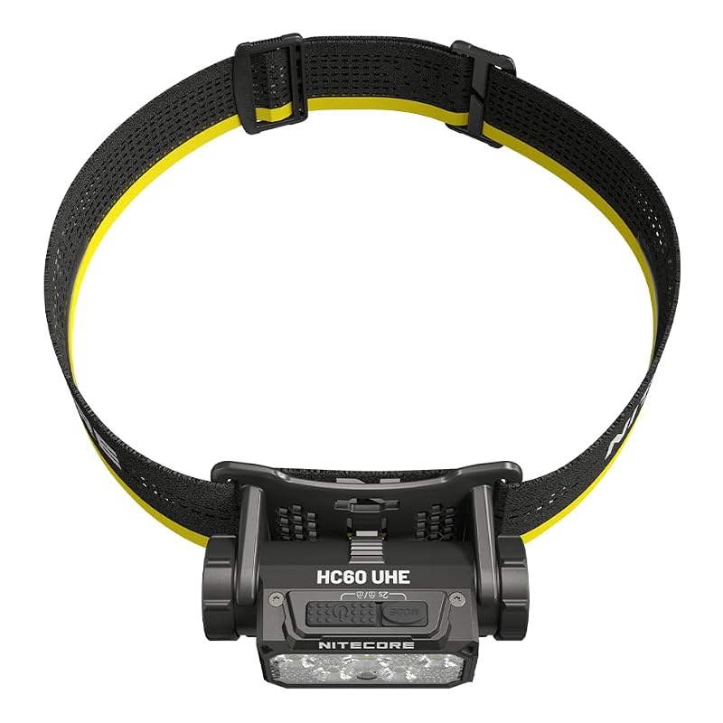 Nitecore HC60 UHE 1600 Lumens Rechargeable Headlamp for Camping Hiking Running