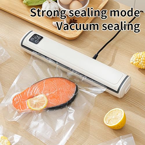 Vacuum Sealer Machine with Automatic One-Touch Sealing — Compact Food Preservation