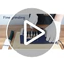 Electric Knife Sharpener for Kitchen Knives with Diamond Abrasives, 3-Stage Precision Edge Guide