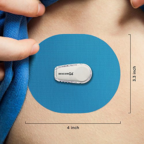 Waterproof Adhesive CGM Patch Beige 25-Pack for Dexcom G6 - Hypoallergenic