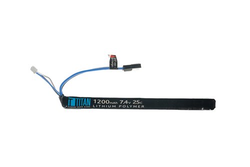 Titan LiPo 1200mAh 7.4v 25C AK Stick-Tamiya