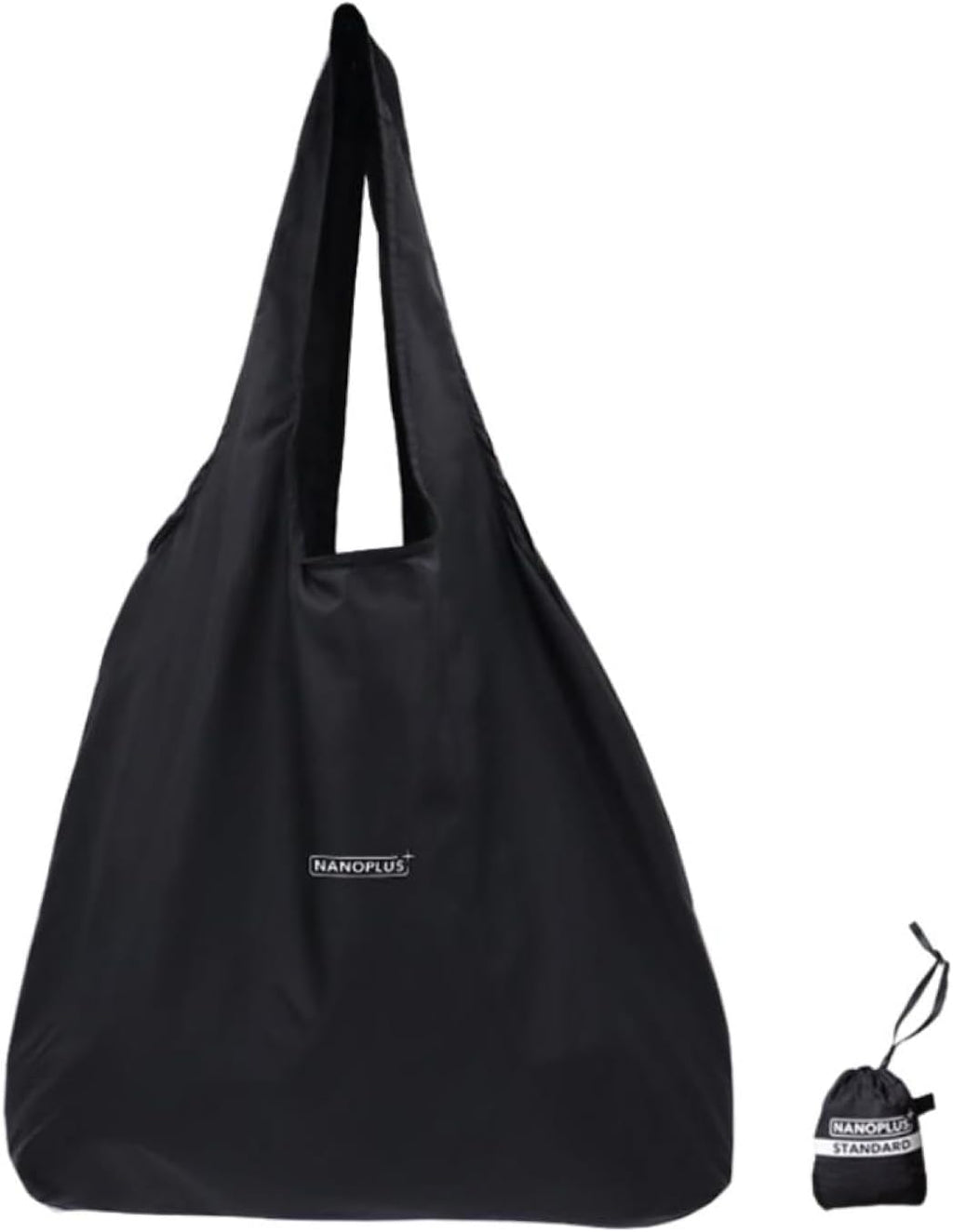 Skiennix Compact Reusable Grocery Tote Bag - Lightweight, Foldable & Packable for Travel