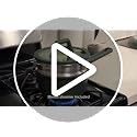 Green Nonstick 31-Piece Cookware Set with Titanium Coating & Lids - CAROTE