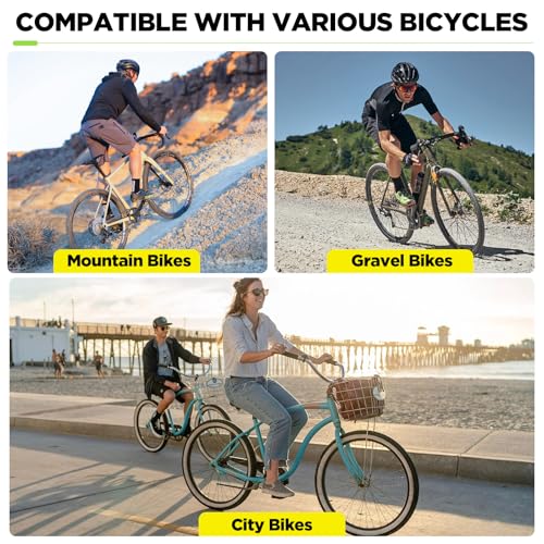 26x1.75-2.125 Bike Tube with 35mm Schrader Valve - 2 Pack, Suitable for Mountain and Kids Bikes