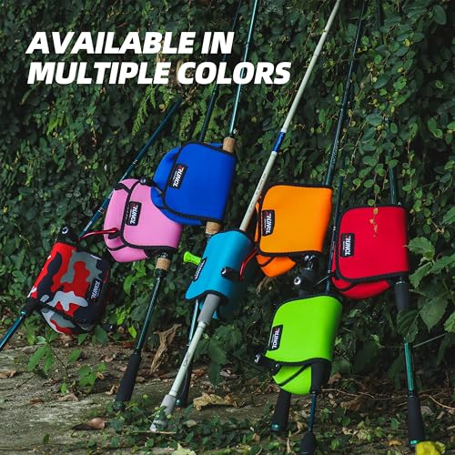 RUNCL Camouflage Spinning Reel Bag – Protective Storage for Baitcasting & Spinning Reels