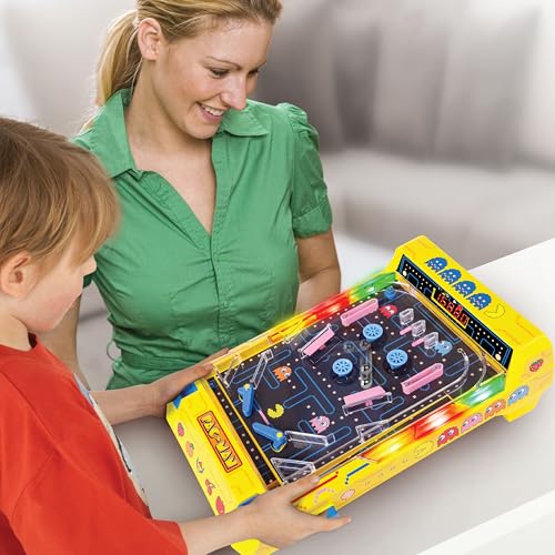 Pac-Man Arcade Pinball Game - Electronic Tabletop Retro Fun