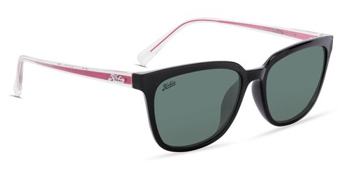 Hobie Polarized Lifestyle Sunglasses, Medium Fit, Monica (Black/Clear/Grey)