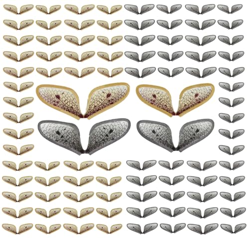 120pcs Fly Fishing Tying Materials Insect Wing Set for Trout DIY