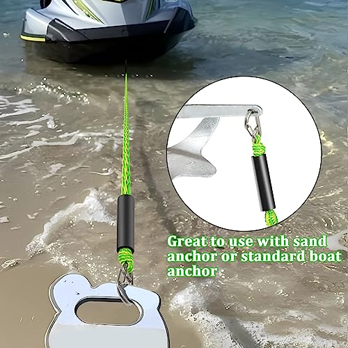14-50 Feet Bungee Dock Lines for Boats & Jet Ski Anchoring - Pack of 1
